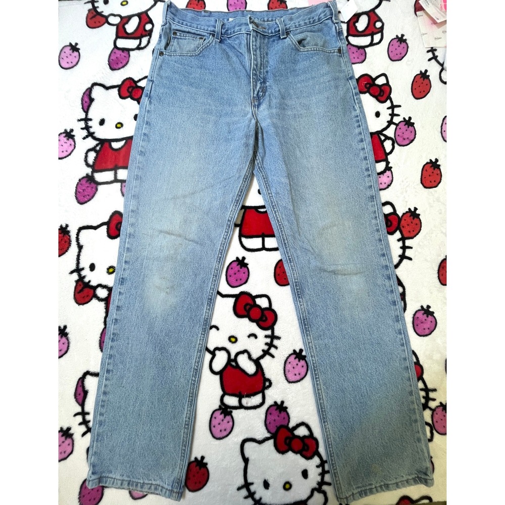 2000s Skater Grunge Faded straight jeans‎